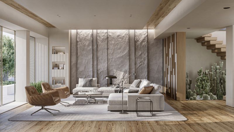 Natural Stone Wall Accent